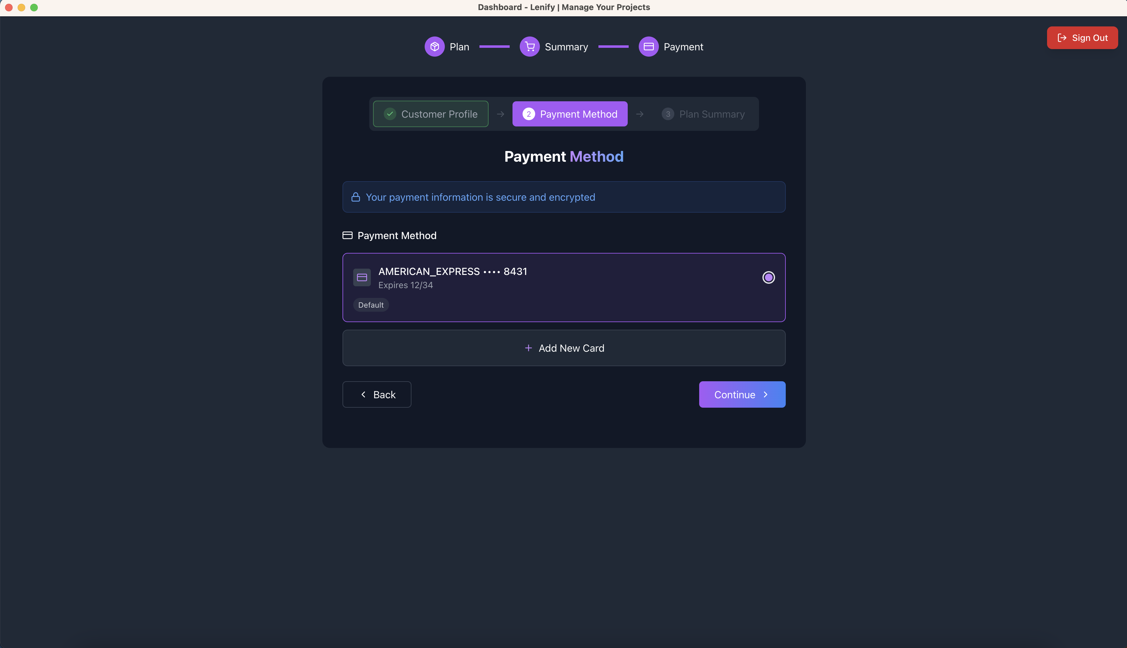 Payment Method - Team Addition